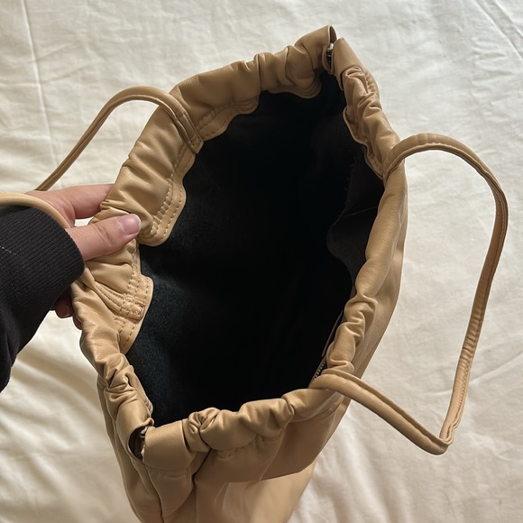 Zara Faux Leather Tote Bag - Picture 2 of 3